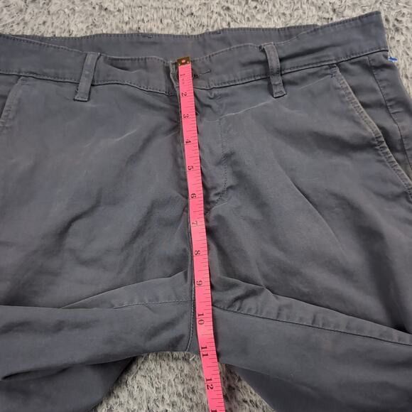 Adriano Goldschmeid Shorts Men 30 Gray Chino Preppy Classiccore Normcore Casual - Picture 6 of 9